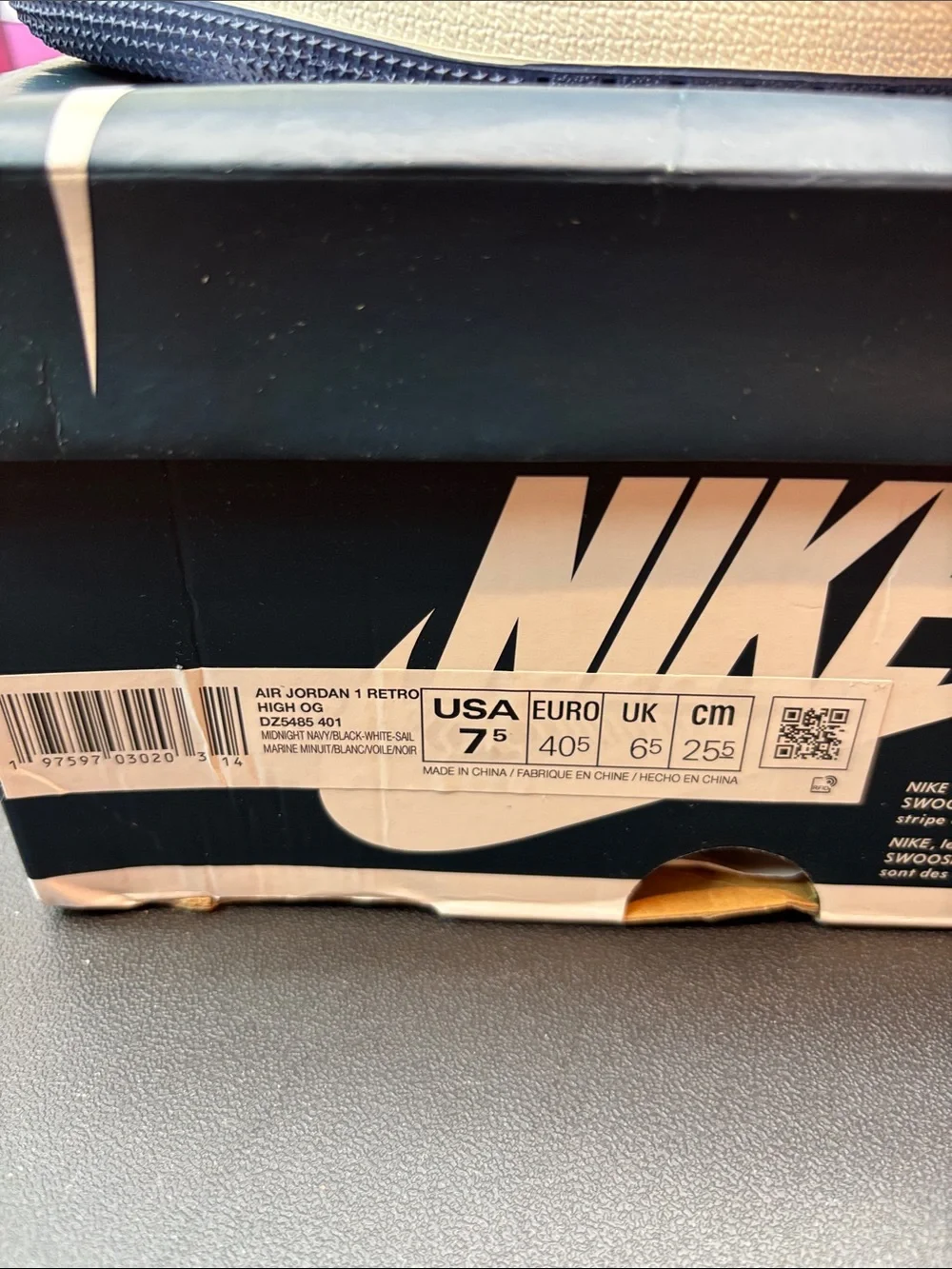 Brand New With BOX! Air Jordan 1 Retro High OG “Midnight Navy”